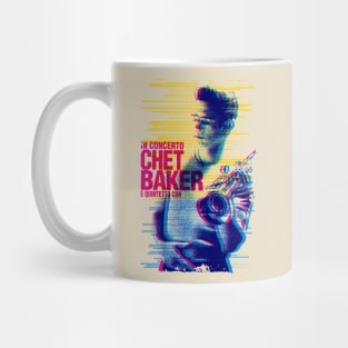 Chet Baker tour graphic Mug